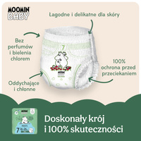 Muumi Baby Pants EKO PIELUCHOMAJTKI 7XL 16-26 kg 34 sztuki