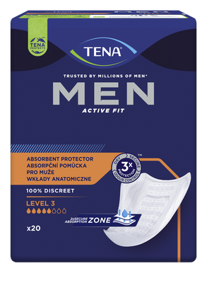 TENA Men Super Wkłady anatomiczne (level 3) 20 szt.