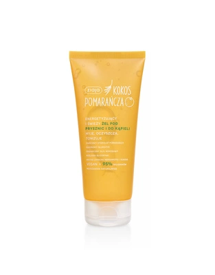 Ziaja energetyzujący i świeży żel pod prysznic i do kąpieli myje, oczyszcza, tonizuje 200 ml