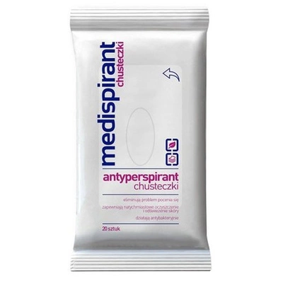 Medispirant Chusteczki antyperspirant x20 szt