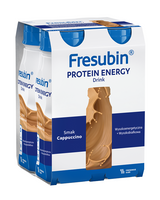 Fresubin® Protein Energy Drink, smak cappucino ZESTAW 16 x 200ml. Żywność specjalnego przeznaczenia medycznego. Bogata w białko