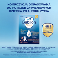   Bebilon 3 Advance Pronutra Junior formuła na bazie mleka po 1. roku życia 1000 g