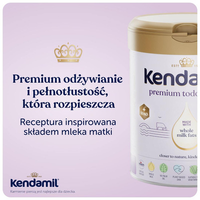 Kendamil Premium 4 HMO+ mleko dla juniora 800 g