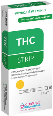 Test Narkotykowy THC Haszysz Marihuana, THC STRIP