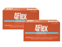 4FLEX Complex na chrząstki kości mięśnie stawy KOLAGEN ZESTAW 2 x 30 kapsułek