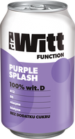 Dr Witt Function Purple Splash Gazowany napój owocowy o smaku gruszki i lawendy 330 ml