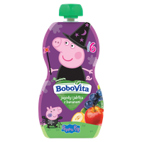 BoboVita Peppa Pig Zestaw Mix Musów po 6 miesiącu 12x100g		