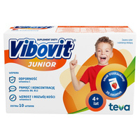 VIBOVIT JUNIOR o smaku truskawkowym 30 saszetek