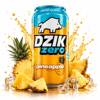WK DZIK zero white zero kofeiny i cukru ANANAS 330 ml