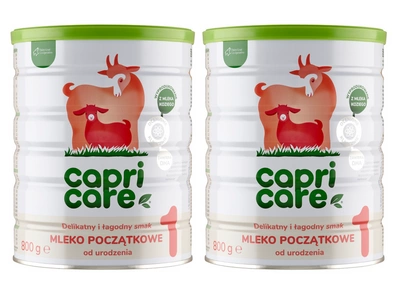 Capricare 1 Mleko początkowe od urodzenia ZESTAW 2x800 g