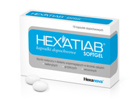 Hexatiab Kapsułki dopochwowe do stosowania podczas leczenia zakażeń bakteryjnych 10kap