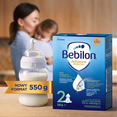 Bebilon 2 Advance Pronutra mleko następne po 6. miesiącu ZESTAW 5 x 550 g