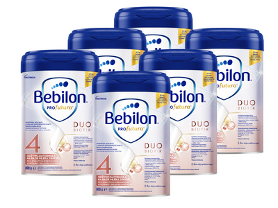 Bebilon PROfutura DUOBIOTIK 4 odżywcza formuła na bazie mleka po 2. roku życia ZESTAW 6 x 800 g