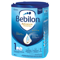 Bebilon 1 Advance Pronutra BIOTIK 800 mleko początkowe od urodzenia 800 g