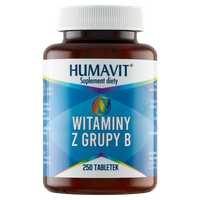 Humavit Suplement diety witaminy z grupy B 250 tabletek