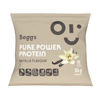 BEGGS napój białkowy w proszku smak waniliowy DUŻO BIAŁKA 55 g