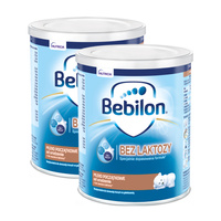 Bebilon bez laktozy Bebilon bez laktozy mleko początkowe od urodzenia ZESTAW 2 x 400 g