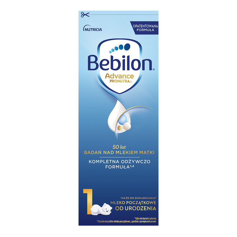Bebilon 1 z Pronutra mleko modyfikowane w saszetkach 27,2g