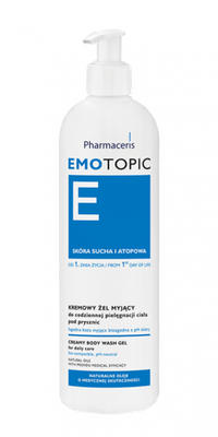 Pharmaceris Emotopic Żel kremowy myjący x400 ml