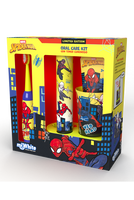 Mr.White Zestaw prezentowy do mycia zębów dla dzieci SPIDERMAN 3+ szczoteczka elektryczna kubek pasta timer