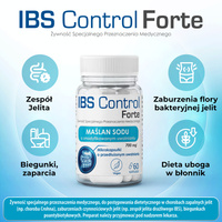 IBS-Control MAŚLAN SODU KWAS MASŁOWY JELITA 60 kapsułek