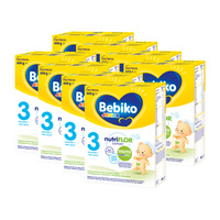 Bebiko Junior 3 Odżywcza formuła na bazie mleka dla dzieci powyżej 1. roku życia ZESTAW 8x600g
