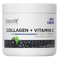 OstroVit collagen + witamina C 200g czarna porzeczka zdrowe stawy