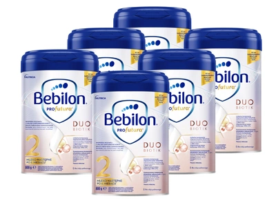 Bebilon PROfutura DUOBIOTIK 2 mleko następne po 6. miesiącu życia ZESTAW 6 x 800 g