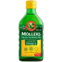 Moller's Gold Tran Norweski aromat cytrynowy 250 ml