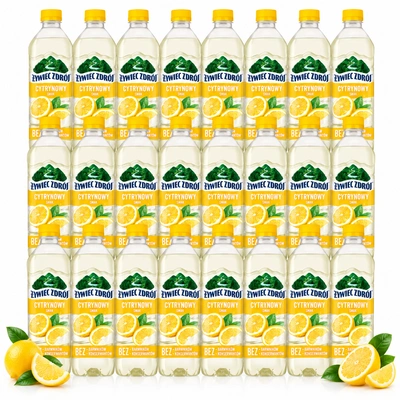 Żywiec Zdrój Napój niegazowany z nutą cytryny ZESTAW 24 x 500 ml