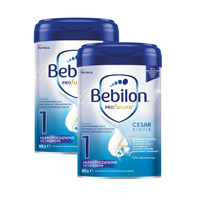 Bebilon PROfutura CESARBIOTIK 1 mleko początkowe od urodzenia dla dzieci urodzonych przez cesarskie cięcie ZESTAW 2 x 800 g