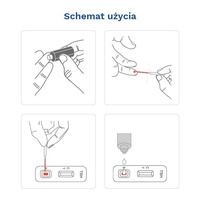 Diather Test hormon TSH kondycja tarczycy kasetkowy 1 opak.