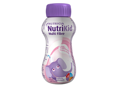 NutriKid Multi Fibre o smaku truskawkowym dla dzieci od 1. roku życia 200 ml