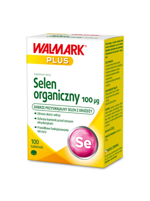 Walmark Selen organiczny 100 µg 100 tabletek