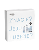 Ziaja Jeju zestaw prezentowy kosmetyków niebieski 4 sztuki