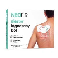 Neofir Plaster łagodzący ból z efektem rozgrzewającym 8 x 13 cm 5 sztuk