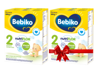 Bebiko 2 Mleko następne dla niemowląt powyżej 6. miesiąca życia 600 g 1 + 1 GRATIS