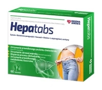 Rodzina Zdrowia Hepatabs ODCHUDZANIE, CHOLESTEROL ZESTAW 2 x 60 tabletek