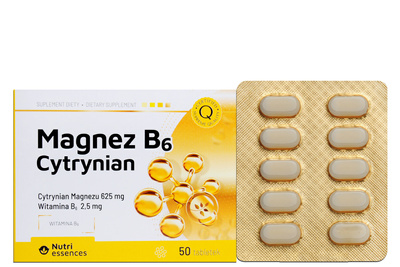 SUPREME Magnez B6 Cytrynian 50 tab.