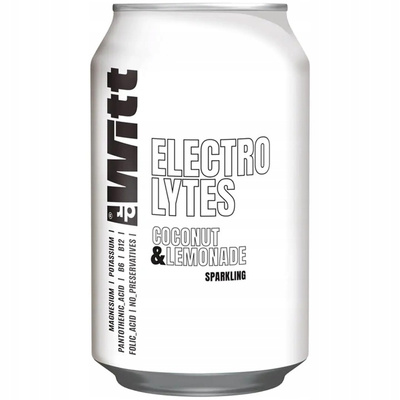 Dr Witt Napój gazowany jabłko kokos cytryna ELEKTROLITY 330 ml