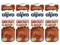 Alpro napój sojowy czekoladowy ZESTAW 4 x 1 L