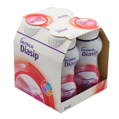 Nutridrink Diasip TRUSKAWKA 4x200ml