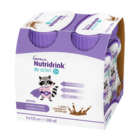Nutridrink dla dzieci o smaku czekoladowo-karmelowym ZESTAW 8 x 125 ml