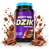 WK DZIK odżywka białkowa czekoladowa Whey Mix WPC & WPI 726 g