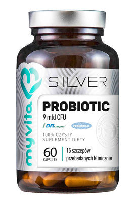 MyVita Probiotyk Probiotic 9 mld Silver Pure 100% 60 kapsułek