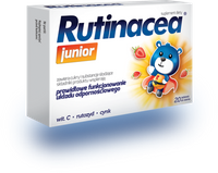 Rutinacea Junior, smak owocowy ODPORNOŚĆ 20 tabletek do ssania