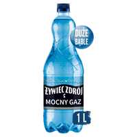 Żywiec Zdrój Mocny Gaz Woda źródlana ZESTAW 6 x 1 l
