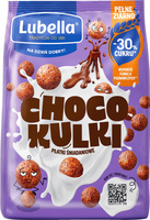 Lubella płatki śniadaniowe choco kulki czekoladowe -30 % cukru 230 g