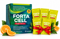 Goodwill Fortacell Immuno+ ODPORNOŚĆ, WITAMINY, MINERAŁY 10 saszetek + 5 saszetek GRATIS!