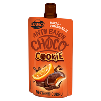 Łowicz Anty Baton Choco Cookie Mus kakao + pomarańcza 100 g